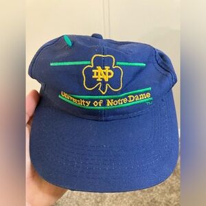 Vintage University of Notre Dame Snapback Hat